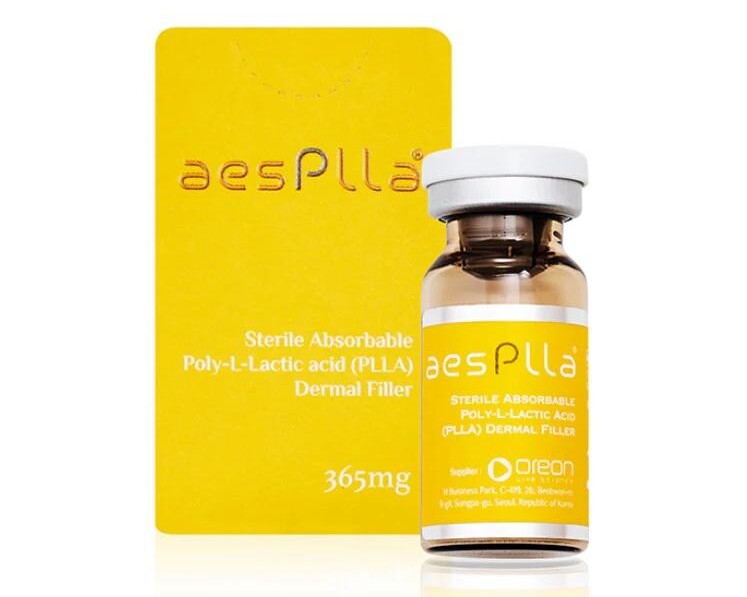 aesplla poly l lactic acid (plla) dermal filler ce