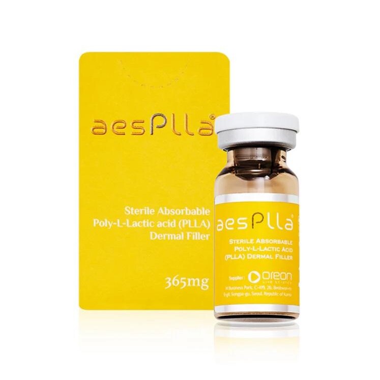 aesplla poly l lactic acid (plla) dermal filler ce